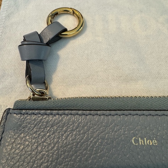 Chloe Alphabet Wallet in Grained Leather - Picture 5 of 16